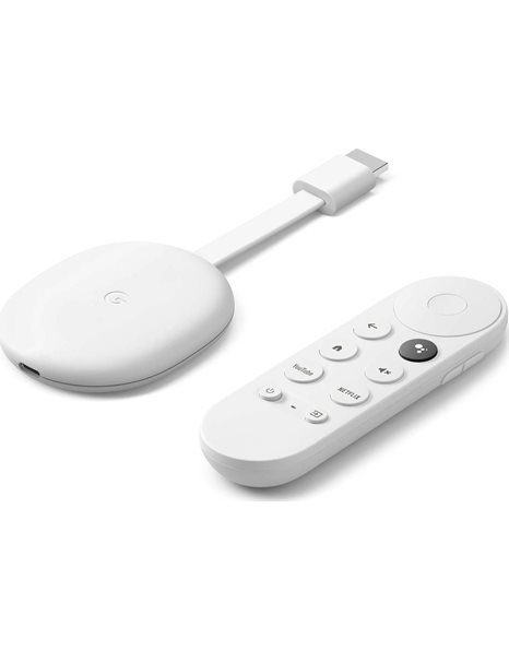 Google Chromecast with Google TV, Snow (GA01919)