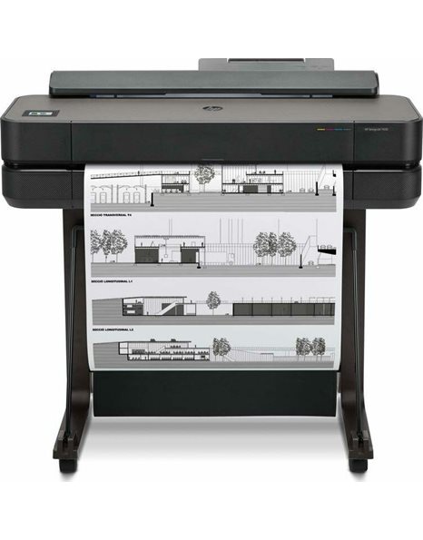 HP DesignJet T650 Printer 24-Inch, 2400x1200, USB, GLAN, WiFi (5HB08A)