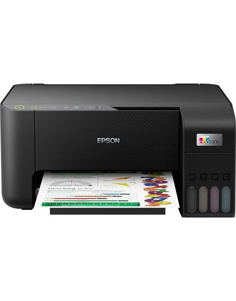 Epson L3250, A4 Color Multifunction Inkjet ITS Printer (Print/Scan/Copy), 5760x1440 Dpi, 33ppm, WiFi, USB, Black (C11CJ67405)