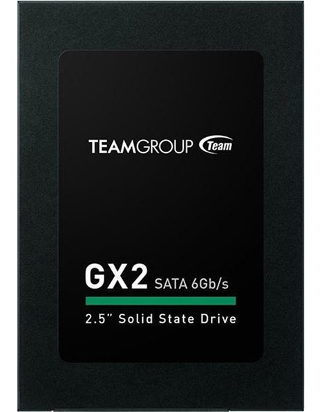 TeamGroup GX2 256GB SSD, 2.5-Inch, SATA3, 500MBps (Read)/400MBps (Write) (T253X2256G0C101)