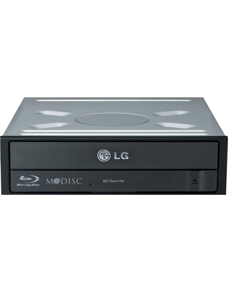 LG BH16NS55 Internal SATA Blu-Ray/DVD Recorder, Black, Bulk (BH16NS55.AHLU10B)