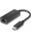 Lenovo ThinkPad USB-C to Ethernet adapter, Black (4X90S91831)
