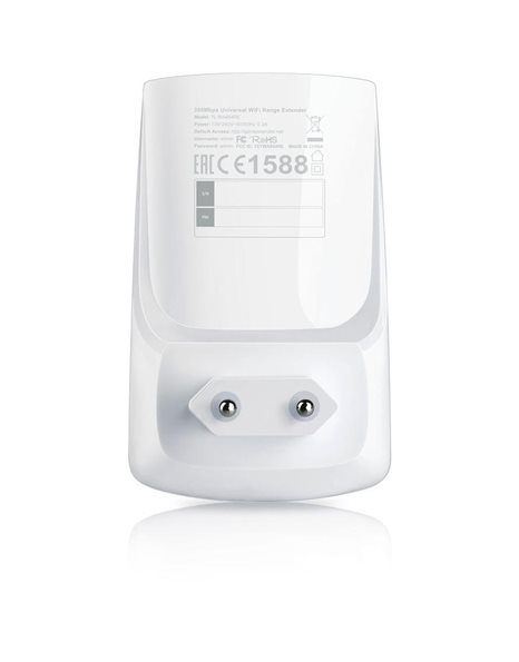 TP-Link 300Mbps Wi-Fi Range Extender, 300 Mbps, Wall Plugged, v3  (TL-WA854RE)