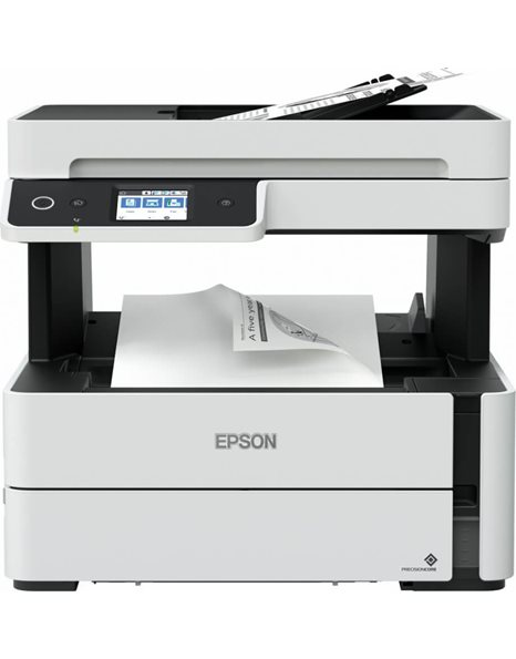 Epson EcoTank M3170 Multifunction Mono Inkjet Printer/Scanner/Copier/Fax, A4, Duplex, LAN, Wi-Fi, USB