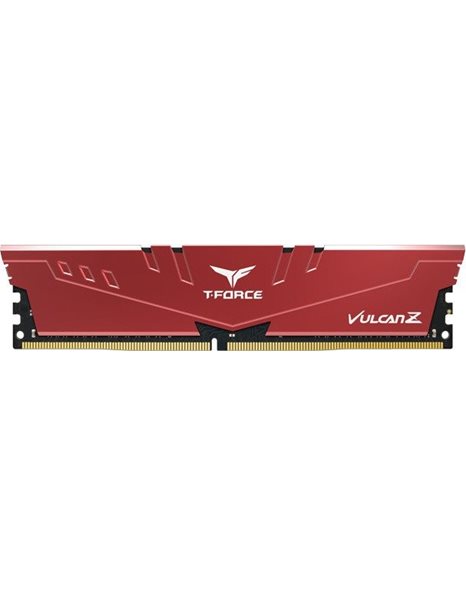 TeamGroup T Force Vulcan Z 16GB 3600MHz DDR4 CL18 1.35V, Red (TLZRD416G3600HC18J01)