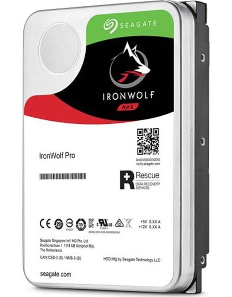 Seagate Ironwolf  8TB HDD, 3.5-Inch SATA3 6Gb/S, 7200rpm (ST8000VN004)