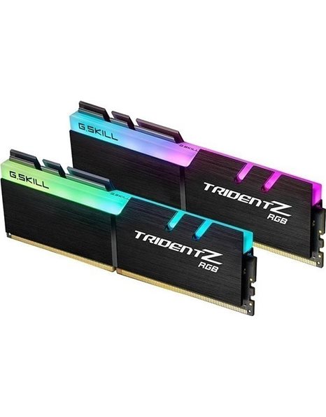 G.Skill TridentZ RGB 16GB Kit (2x8GB) 3600MHz UDIMM DDR4 CL16 1.35V, Black (F4-3600C16D-16GTZRC)