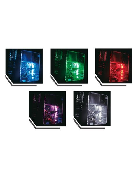 LC-Power PC case illumination system with ten selectable colours and three colour modes (LC-PCI-LED)
