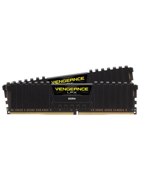 Corsair Vengeance LPX 64GB Kit (2x32GB) 3200MHz DDR4 CL16 1.35V, Black (CMK64GX4M2E3200C16)