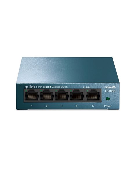 TP-Link  LS105G 5-Port 10/100/1000Mbps Desktop Network Switch (LS105G V1)