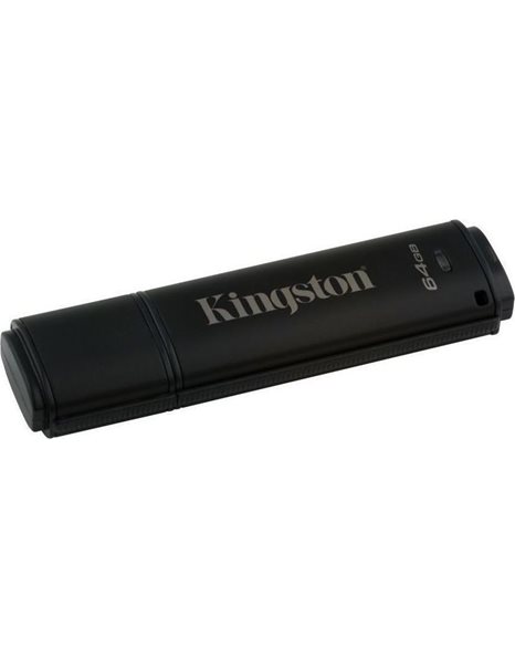 Kingston DataTraveler 4000 G2, 64 USB Flash Drive, Management Ready (DT4000G2DM/64GB)