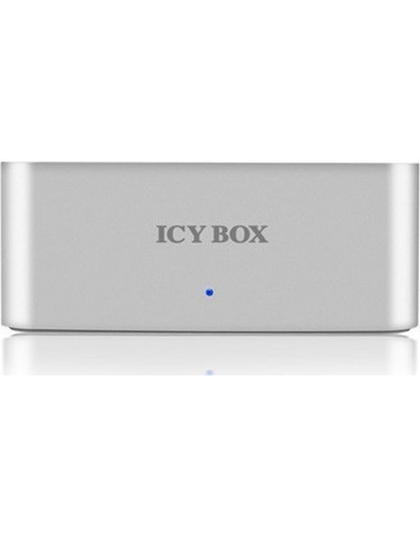 RaidSonic Icy Box IB-2502CL-U3 Docking Station USB 3.0 For 2.5Inch-3.5Inch SATA HDD (IB-111StU3-Wh)