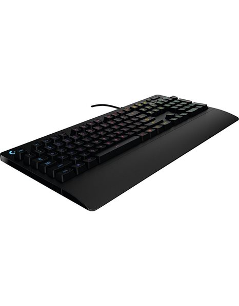 Logitech G213 Wired US RGB Gaming Keyboard, Black (920-008085)