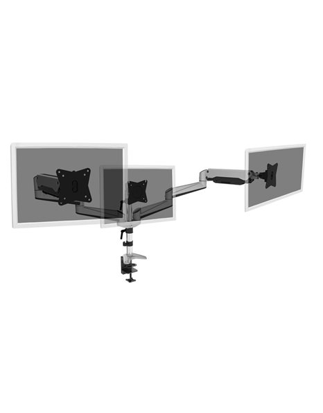 DIGITUS Universal Triple Monitor Table Mount with Gas Spring (DA-90363)