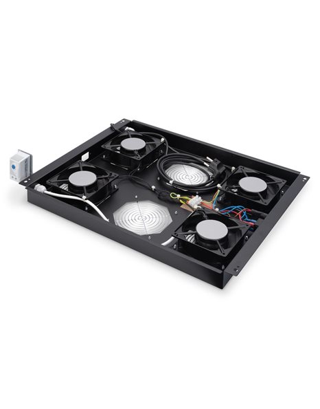 DIGITUS Roof Cooling Unit for Unique Server Cabinets (DN-19 FAN-4-SRV-B)