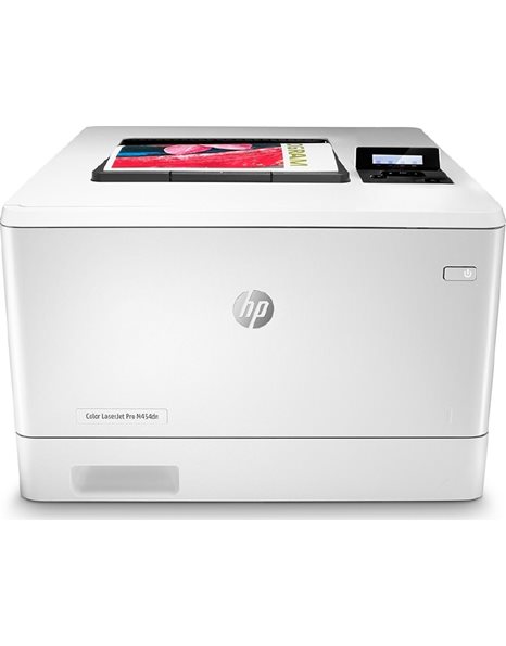 HP Color LaserJet Pro M454dn, A4 Color Laser Printer, 600x600 Dpi, 27ppm, Duplex, LAN, USB (W1Y44A)