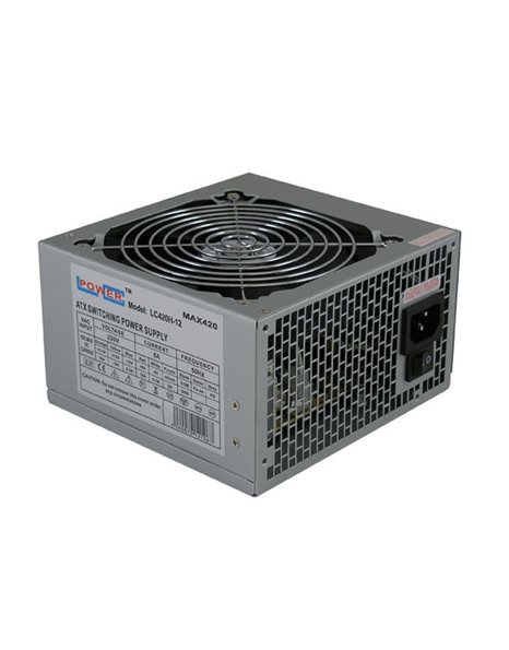 LC-Power Office Series 420W Power Supply, Passive PFC, 120mm Fan (LC420H-12 V1.3)