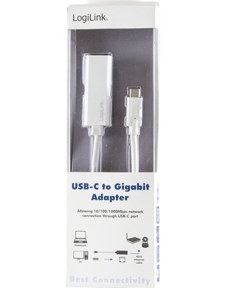 LogiLink USB 3.2 Gen 1x1, USB-C to Gigabit adapter (UA0238)