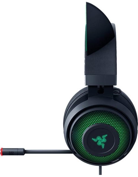 Razer Kitty Ear USB Gaming Headset with Chroma, Black (RZ04-02980100-R3M1)
