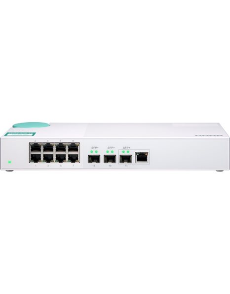 Qnap QSW-308-1C, 11-Port 10GbE SFP+ Unmanaged Switch (QSW-308-1C)