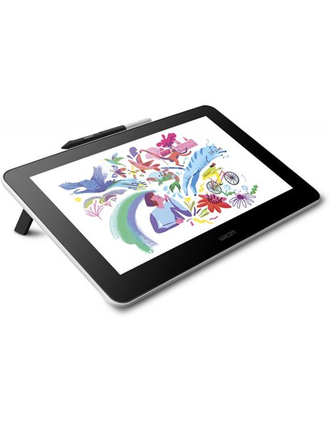 Wacom One Creative Pen Display, 13.3-inch Drawing Tablet (DTC133W0B)