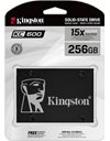 Kingston KC600 SSD 256GB 2.5-Inch SATA3 550MB/S (Read) 500MB/S (Write) (SKC600/256G)