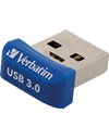 Verbatim Store n Stay Nano 16GB USB 3.2 Flash Drive, Blue (98709)