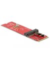 Delock Converter M.2 Key M male To M.2 Key E slot for USB and PCIe modules (63343)