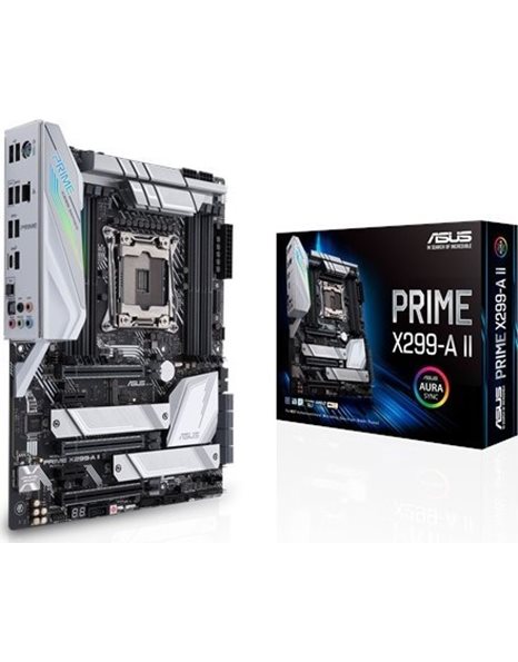 Asus Prime X299-A II, Intel, Socket 2066, ATX, 8xDDR4, 8xSATA3, M.2, RAID, GLAN, USB3.2 (90MB11F0-M0EAY0)