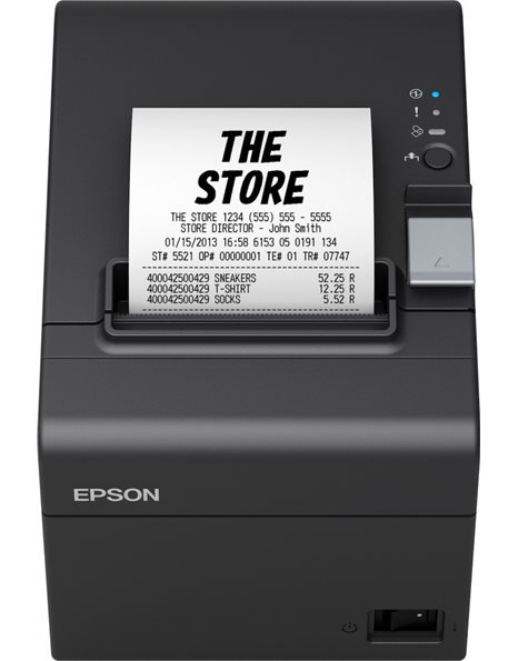 Epson TM-T20III(011), POS Printer, USB, Serial, Black/Grey (C31CH51011)