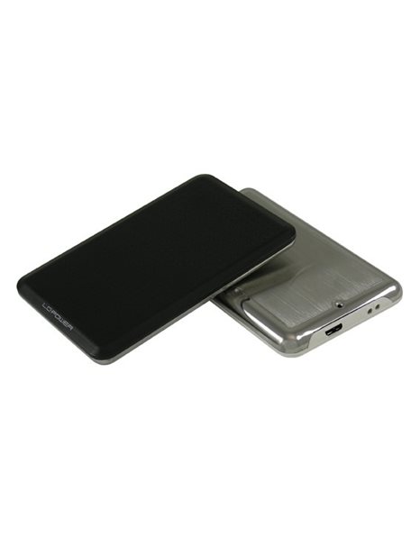 LC-Power External USB 3.0 Enclosure for 2.5-inch SATA Disk, Black (LC-25BU3)