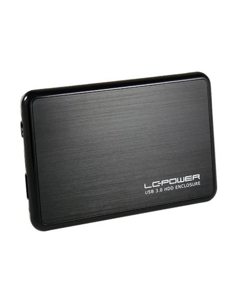 LC-Power External USB 3.0 enclosure for 2.5-inch SATA HDD, Black (LC-25BUB3)
