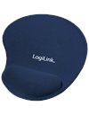 LogiLink Mousepad with gel wrist rest support, blue (ID0027B)