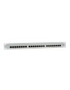LogiLink Patch panel 19-Inch-mounting Cat.6 STP 24 ports, grey (NP0040A)