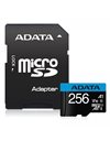 ADATA Premier 256GB MicroSDXC/SDHC, V10 UHS-I U1 Class10, (Read)100MBs/(Write)25MBs, With Adapter (AUSDX256GUICL10A1-RA1)