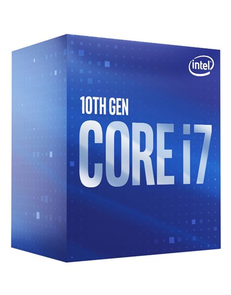 Intel Core i7-10700, 16MB Cache, 2.90 GHz (Up To 4.80 GHz), 8-Core, Socket 1200, Box (BX8070110700)