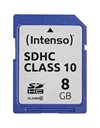 Intenso SDHC 8GB C10, 40MB/s (3411460)