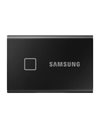 Samsung T7 Touch External Portable 2 TB SSD, USB 3.2, Metallic Black  (MU-PC2T0K/WW)