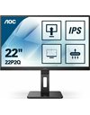 AOC 22P2Q 21.5-Inch LED FHD IPS Monitor, 1920x1080, 16:9, 4ms, HDMI, DP, DVI, VGA, Speakers (22P2Q)