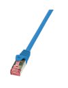 LogiLink Patch cable Cat.6 S/FTP, PIMF, PrimeLine, blue, 1m  (CQ2036S)