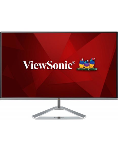 Viewsonic VX2476-SMH Monitor, 23.8-Inch LED IPS, 1920x1080, 16:9, 4ms, HDMI, VGA, Speakers (VX2476-SMH)