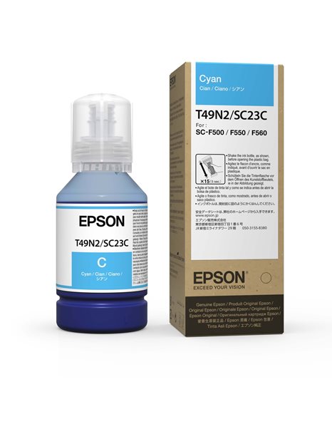 Epson Dye Sublimation Cyan, 140ml (C13T49N200)