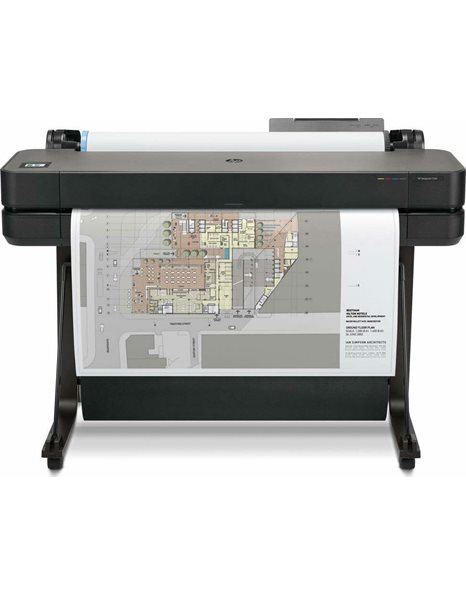HP DesignJet T630 Large Format Wireless Plotter Printer 36 inch, 2400x1200, USB, GLAN, WiFi (5HB11A)