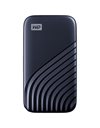 Western Digital 500 GB Portable SSD, USB Type C, Midnight Blue (WDBAGF5000ABL-WESN)