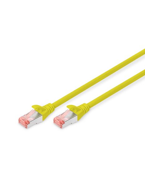 Digitus CAT 6 S/FTP Patch Cord, 1m, Yellow (DK-1644-010/Y)