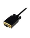 StarTech Mini DisplayPort To VGA Adapter Converter Cable, 1920x1200, 1.8m, Black (MDP2VGAMM6B)