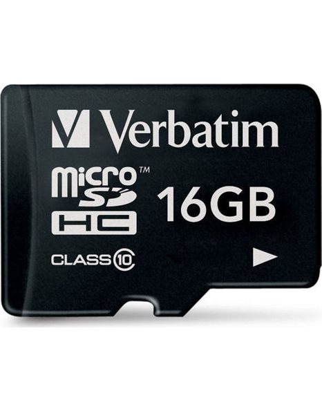 Verbatim Premium U1 Micro SDHC Card 16GB (44010)