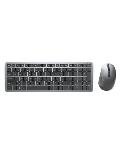 Dell KM7120W, Wireless GR/EN Keyboard & Mouse Set, Titan Grey