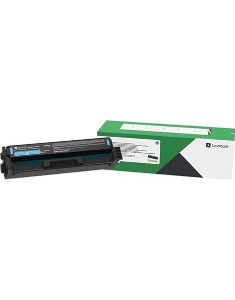 Lexmark C332HC0 Cyan High Yield Return Program Print Cartridge (C332HC0)