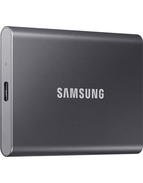 Samsung Portable 2TB External SSD T7, 2.5-Inch, USB 3.2 Gen 2, 1050 MBps (Read)/1000 MBps (Write), Grey (MU-PC2T0T/WW)